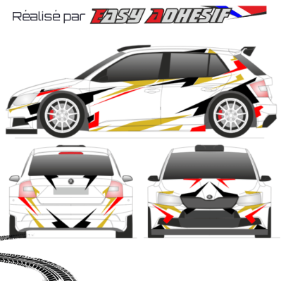 PREDATOR – Kit déco voiture rallye personnalisé