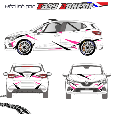 CUTLINE - Kit déco voiture rallye personnalisé