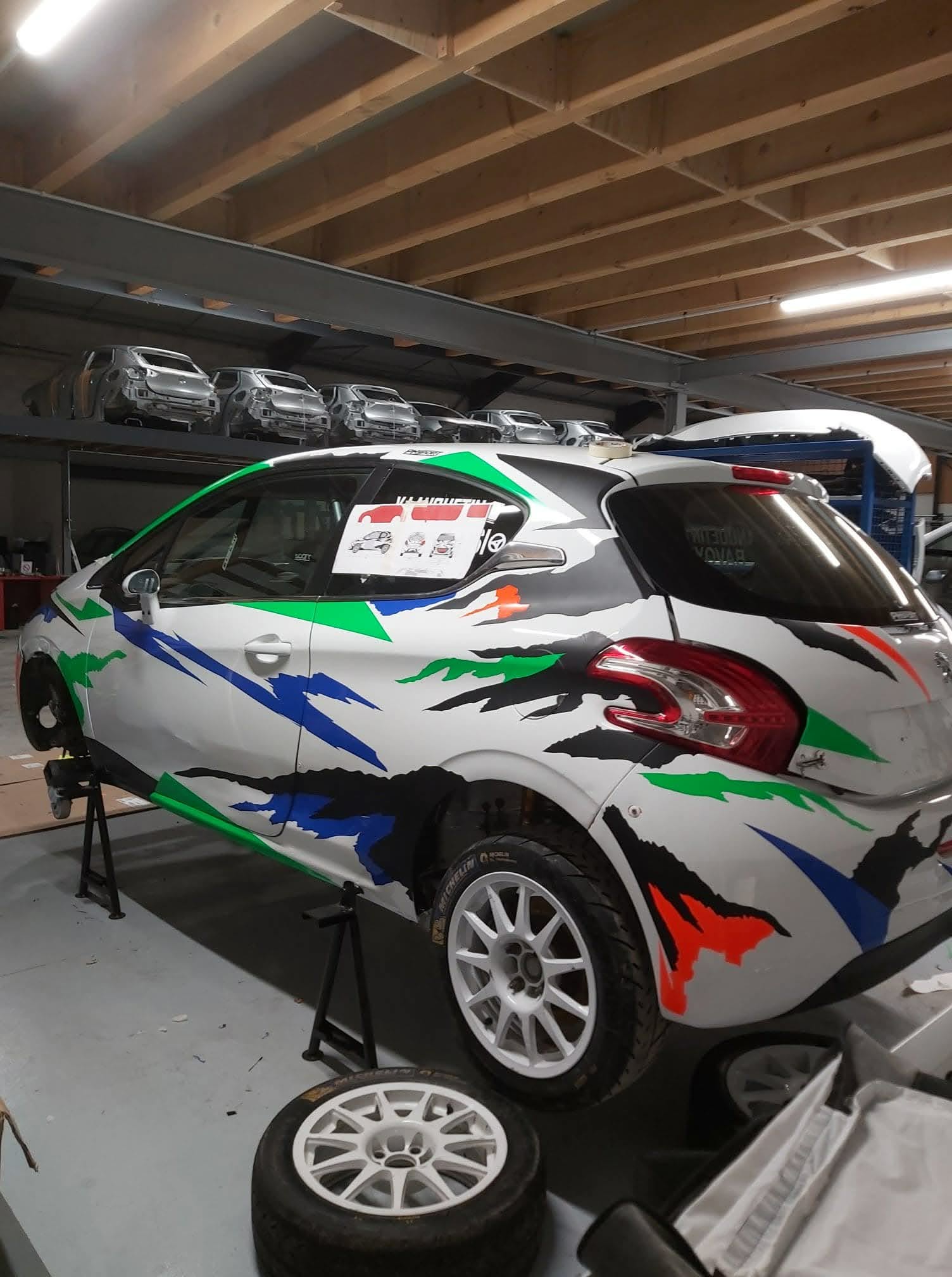 WILDCAT – Kit déco voiture rallye personnalisé – Image 3
