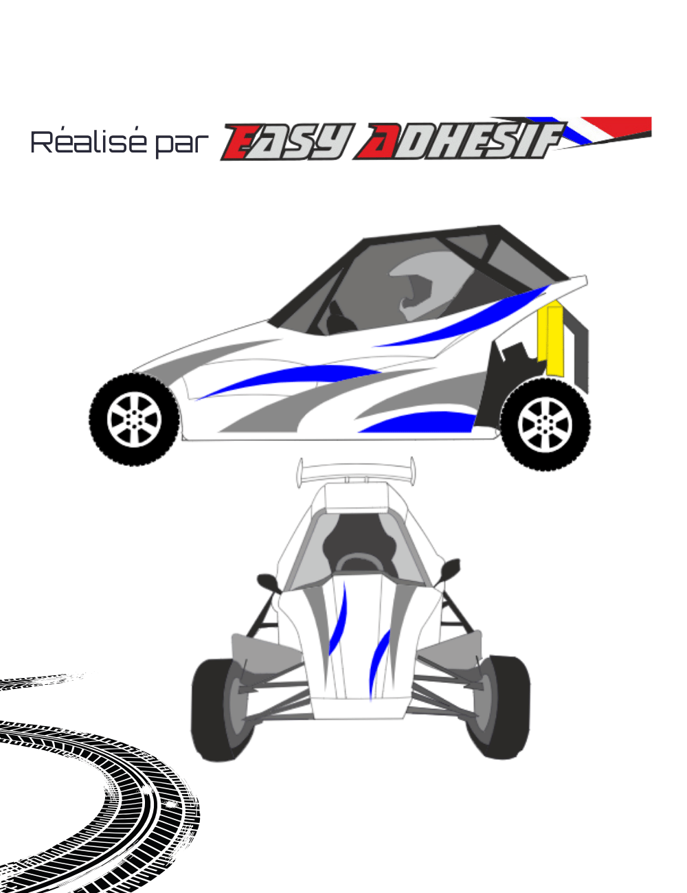 AERIS - Kit déco kart cross personnalisé