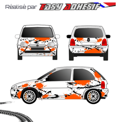 BERSERK - Kit déco voiture rallye personnalisé
