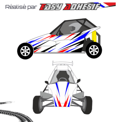 NOVA RACING - Kit déco kart cross personnalisé