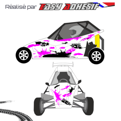 RENEGADE - Kit déco kart cross personnalisé