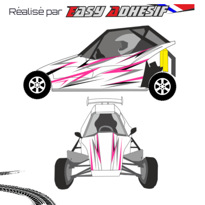 SPECTRA - Kit déco kart cross personnalisé