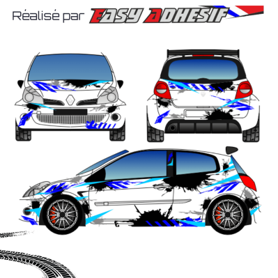 VANDAL - KIT DECO VOITURE RALLYE PERSONNALISE