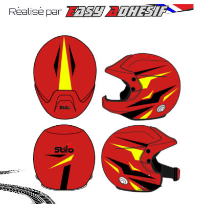 FIRELANCE - Kit Déco Casque Personnalisé