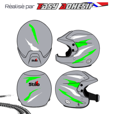 SPECTER - Kit Déco Casque Personnalisé