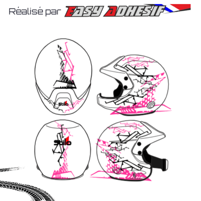 SHARDSTORM - Kit Déco Casque Personnalisé