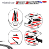 SPEARPOINT - Kit Déco Casque Personnalisé